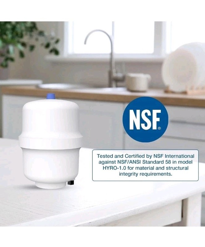 SimPure RO Water Pressure Tank Water Storage for Tankless Reverse Osmosis System gallery
