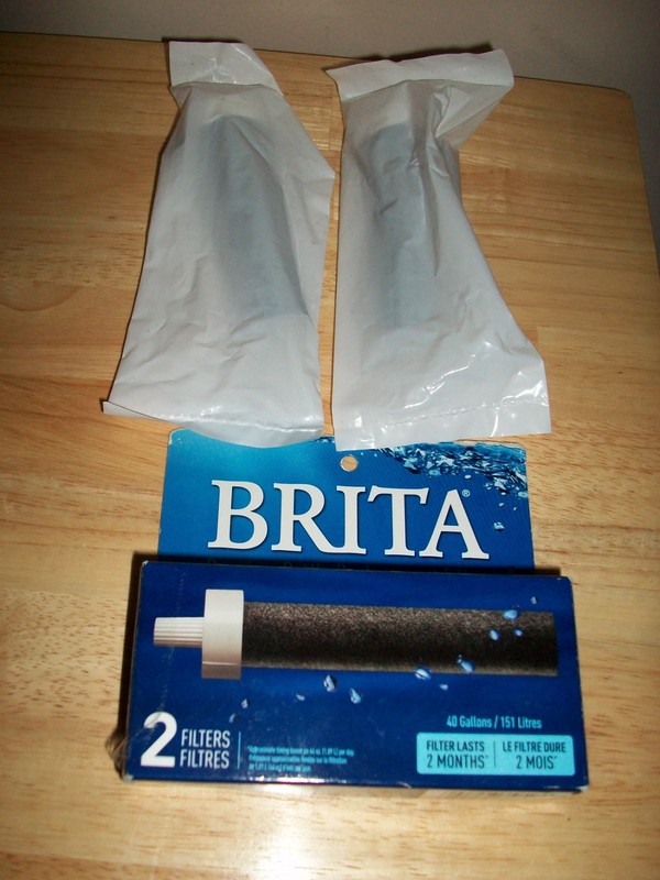 LOT of (4) BRITA BB06 Bottle Replacement Filters for Hard-Sided & Sports Bottle