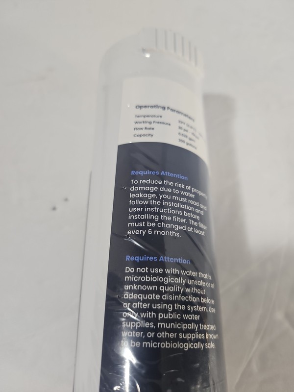 GLACIER FRESH GF-XWF Refrigerator Water Filter Replacement for GE XWF New gallery