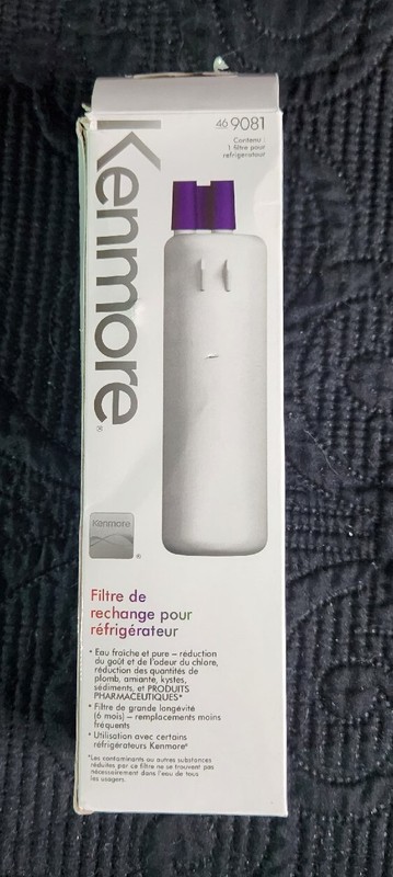 Kenmore 9081 Replacement Refrigerator Water Filter 46-9081 Cartridge 1 Pack NEW gallery