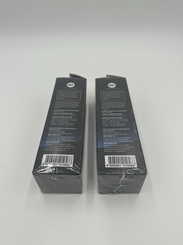 LG Genuine LT1000P/PC/PCS Refrigerator Water Filter Lot of 2 New/sealed gallery