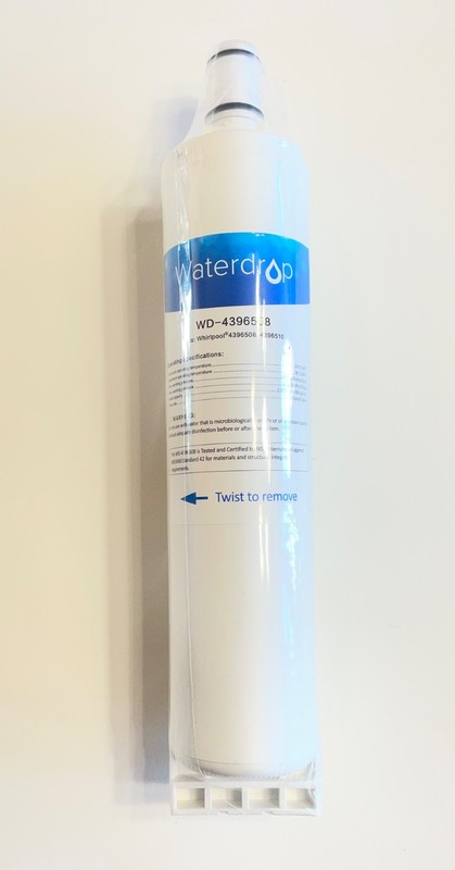 Waterdrop Advanced WD-4396508 Whirlpool Water Filter Fits 4396508 & 4396510